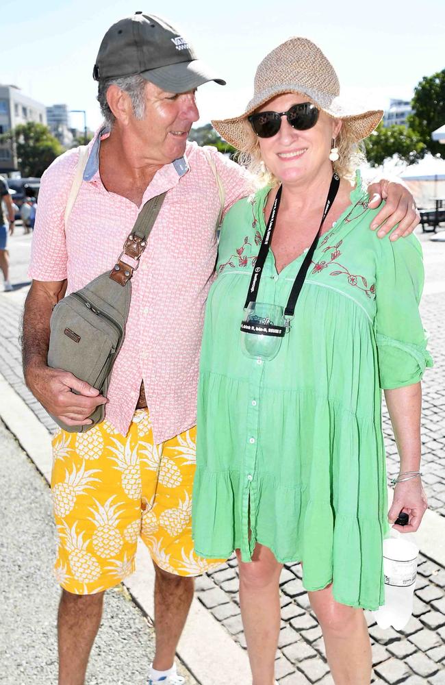 Snapper McLean and Wendy Stack at Caloundra Music Festival. Picture: Patrick Woods.