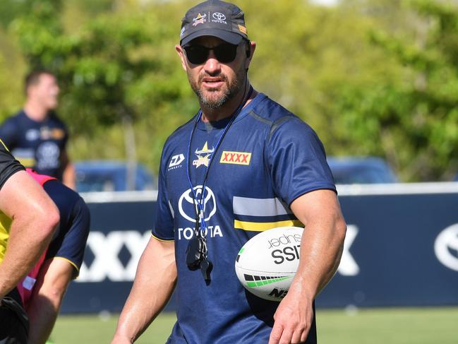 Cowboys assistant Dean Young is also in Bennett’s succession plan. Picture: Matthew Elkerton