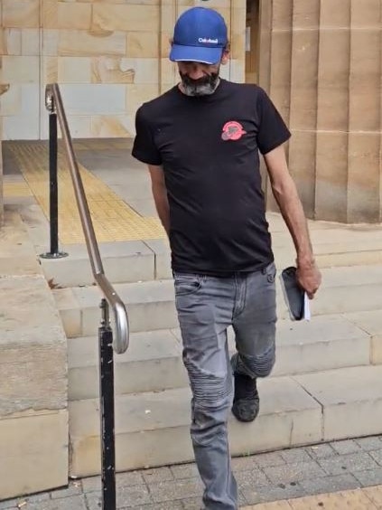 He was given a suspended sentence. Picture: Sean Fewster