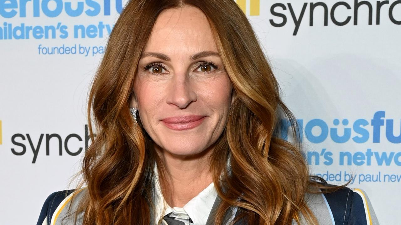 Julia Roberts says she chooses not to be “vulnerable in physical ways” on film sets. Picture: Bryan Bedder/Getty Images