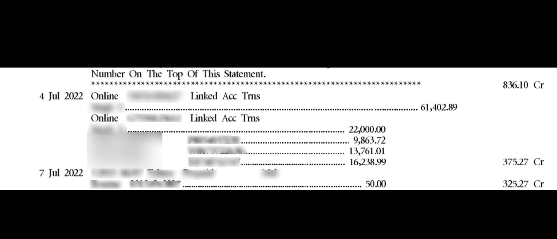 There was a hefty amount of money in her account as she geared up to buy a house. Then a phone call ruined it all.