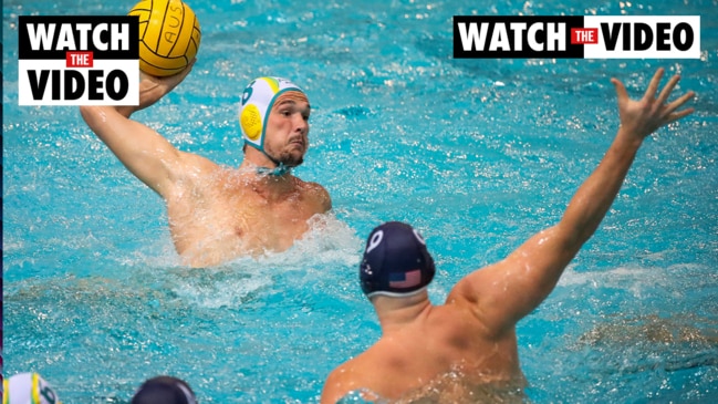 Aaron Younger will make his third Olympic appearance representing Australia with the men's water polo team.