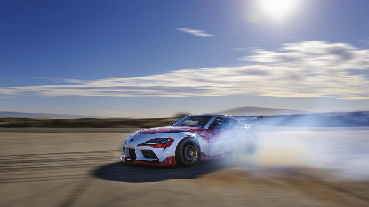 Toyota says lessons learned teaching this Supra to drift will be applied in the real world.