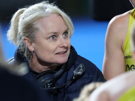 Hockeyroos coach Katrina Powell has led a rejuvenation of the Hockeyroos program.