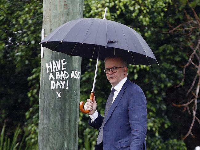 Mr Albanese has fired back at the PM, calling him loose with the truth. Picture: Sam Ruttyn