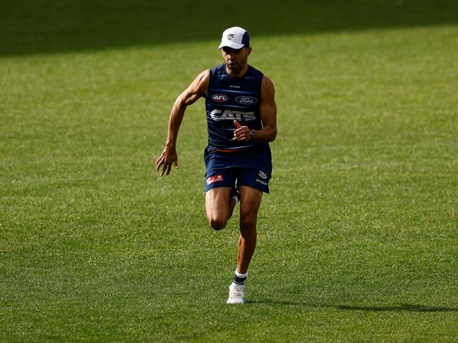 Jack Martin has been managed throughout his first season at the Cats. Picture: Michael Willson/AFL Photos via Getty Images