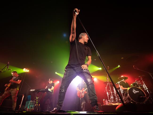 Reset 2020 headliner Jon Stevens, who has been a driving force behind the upcoming concert in Darwin, will now only be able to appear via livestream due to the Territory’s border closure with Victoria. Picture: Andrew Tauber