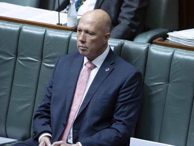 Peter Dutton has a new job. Picture: NCA NewsWire / Gary Ramage