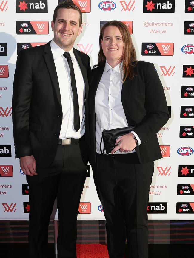 Adelaide’s Sarah Perkins with her brother Simon. Picture: Julie Kiriacoudis