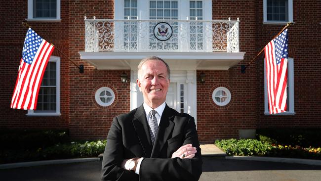 US Ambassador first 100 days.United States Ambassador to Australia Ambassador Arthur B. (A.B.) Culvahouse Jr. at the US Embassy in Canberra.  Picture Kym Smith