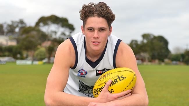 Top draft hope Charlie Curnow will be highly sought-after in this year’s draft. Picture: Mitch Bear