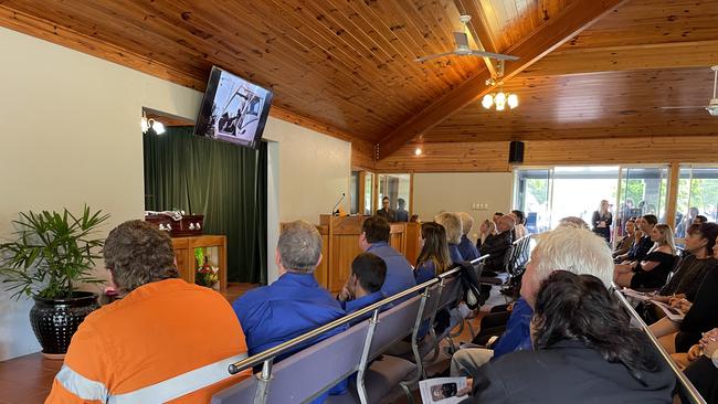 Hundreds of people attended the funeral of Lachlan Lethbridge on Friday.