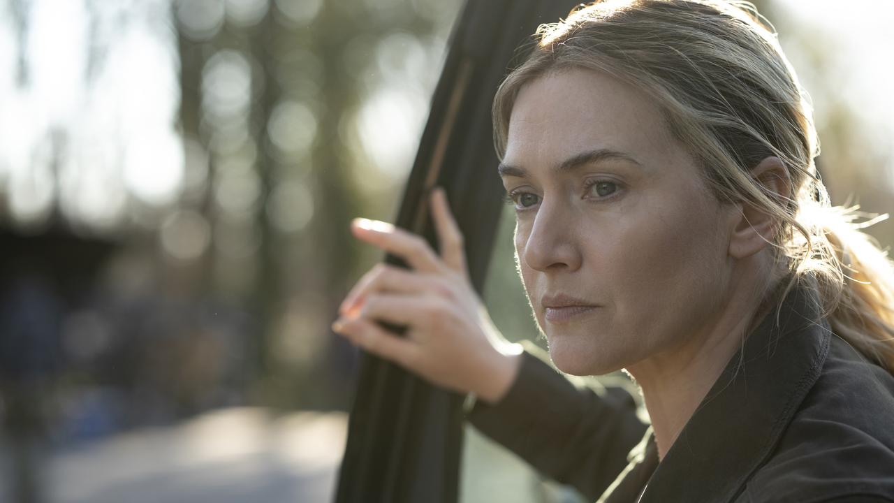 Kate Winslet in Mare of Easttown. Picture: HBO/Binge
