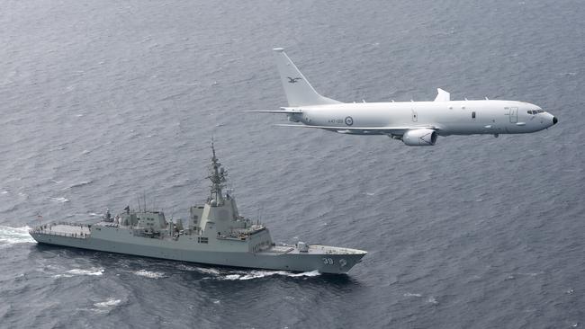 An RAAF P-8A Poseidon