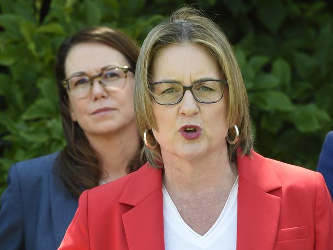 Premier Jacinta Allan was criticised for not fielding a Prahran candidate. Picture: Andrew Henshaw