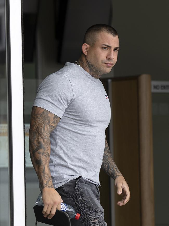 Alleged Bikie Harley Barbaro. Picture: NCA NewsWire / Sarah Marshall