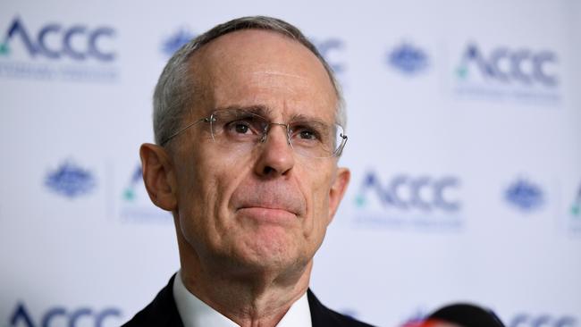 Australian Competition and Consumer Commission chairman Rod Sims. Picture: AAP