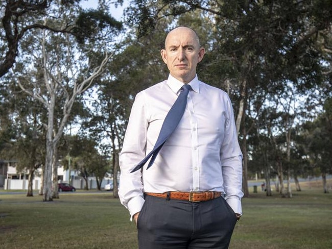 Employment Minister Stuart Robert said Queenslanders would have a right to ask why borders should be closed, once 80 per cent of the state was vaccinated. Picture: Glenn Hunt