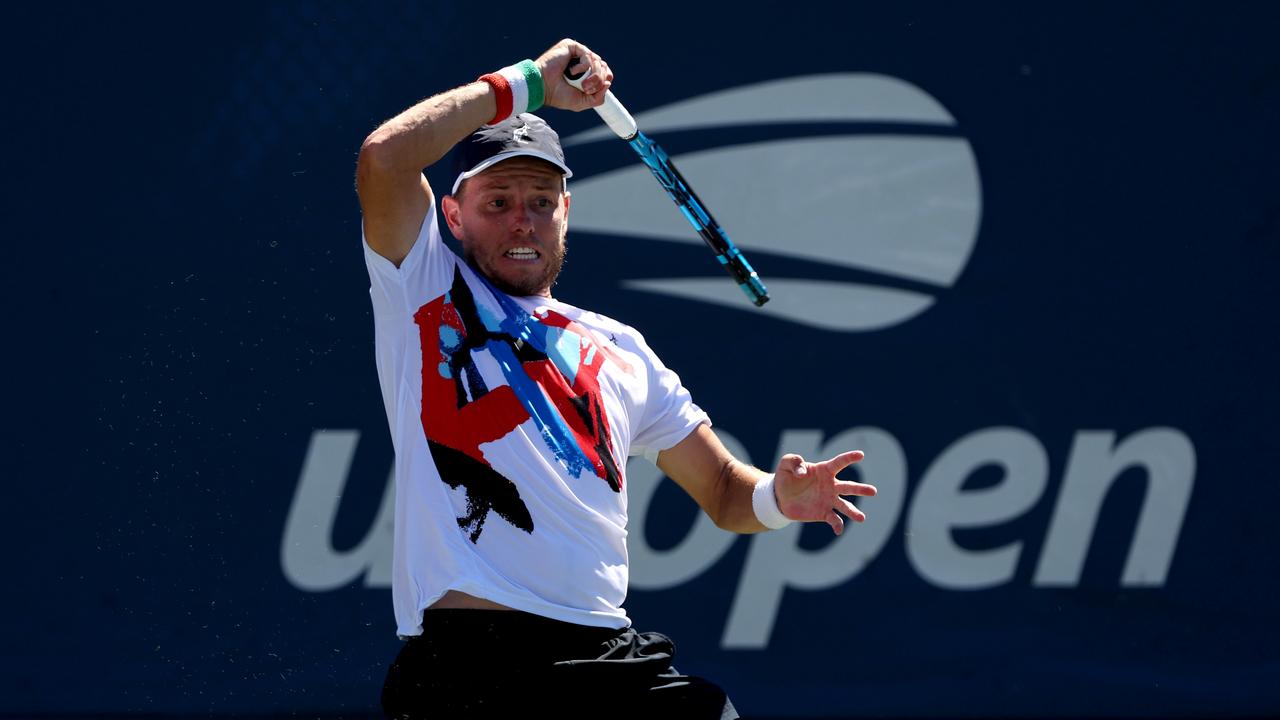 James Duckworth went down in four sets to Daniel Evans at USTA Billie Jean King National Tennis Center on September 01, 2022. Photo: Getty Images