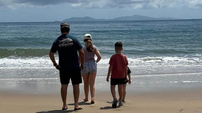 A GoFundMe has been set up for Rockhampton’s Daniel Barber and Jemma Armstrong’s family after Mr Barber was badly injured in a fall. Picture supplied.