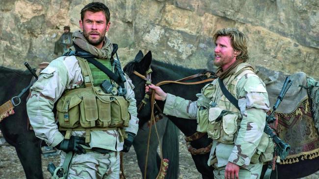 12 Strong 2018 review: Chris Hemsworth leads the charge | news.com.au ...