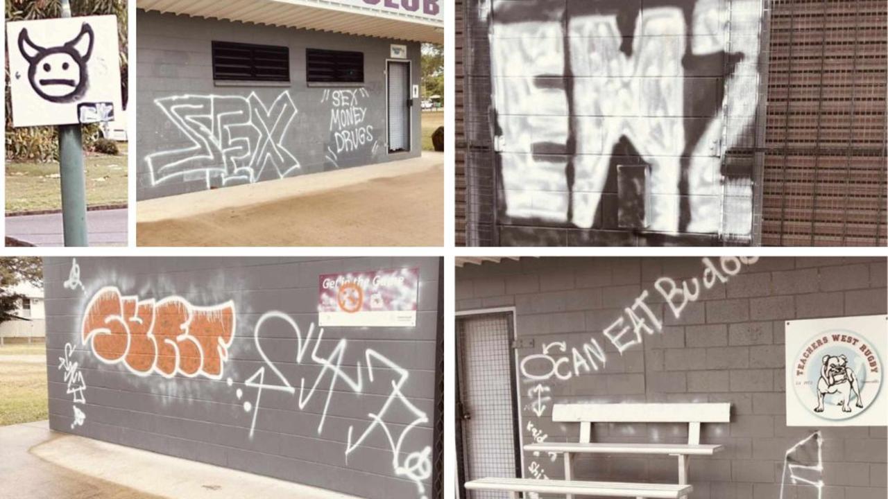 ‘Frustrated and angry’: Graffiti vandals target rugby clubhouse