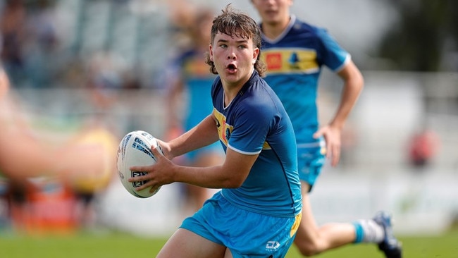 Zane Harrison in action for the Northern Rivers Titans. Picture: NSWRL.