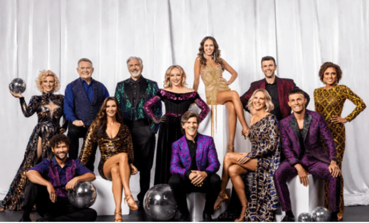 The 2025 cast of Dancing with the Stars. Picture: Channel 7