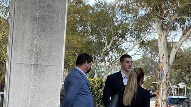 Riley Mulquiny was sentenced to CCO for a drug deal with a mate at Cronulla. Picture: Ashleigh Tullis