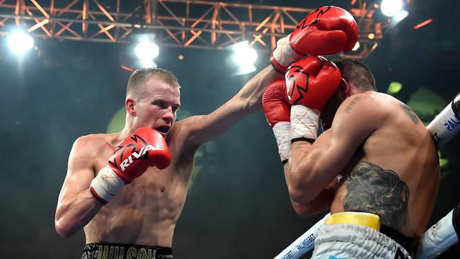 Will Liam Wilson unleash another left hook from hell? (Photo by Albert Perez/Getty Images)