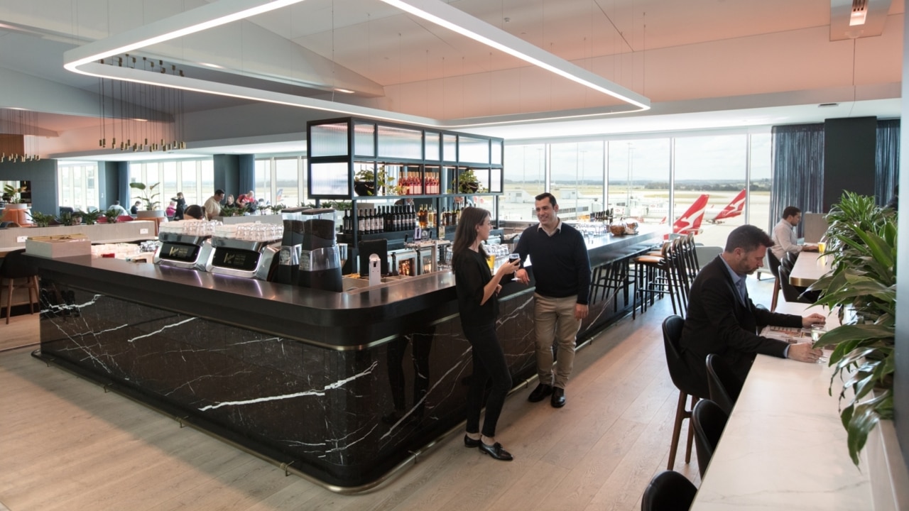 Qantas opens lavish new business lounge