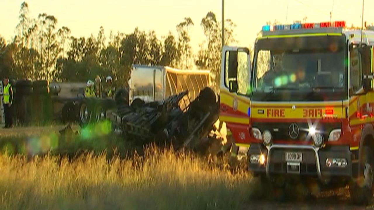 Seven-year-old boy killed in truck crash west of Toowoomba