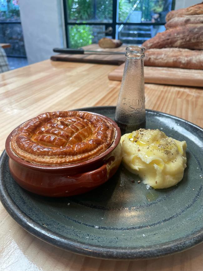 Beef pot pie at Patch, Stirling.