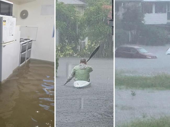 In photos: Floodwaters swamp Hervey Bay streets and homes