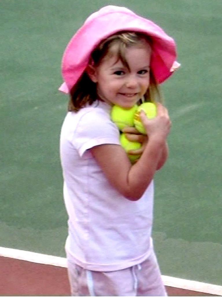 Missing British girl Madeleine McCann. Picture: EPA/REAL MADRID TV