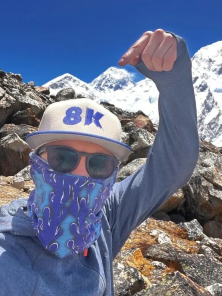Daniel Paterson is believed dead after a cornice collapsed on Mount Everest this week. Picture: danpatwcf/Instagram