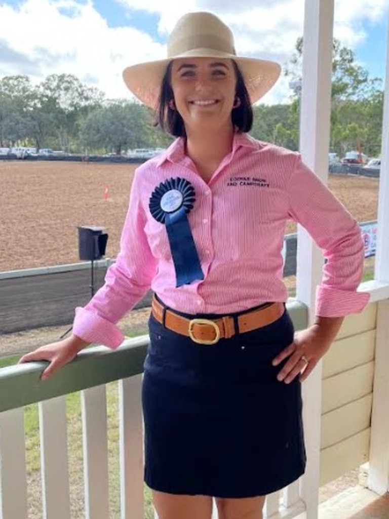 Brianna Barron will be drawing on her years of experience with regional shows ahead of the Ekka.