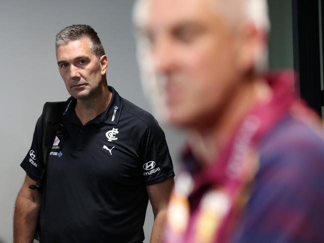 AFL Draft. Day 2.  29/11/2019.  carlton list manager Stephen Silvagni at the conclusion of tonights draft   . Pic: Michael Klein