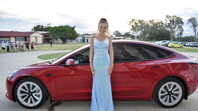 Laura Poggio. Photographs from the Gilroy Santa Maria College Formal 2022 in Ingham on Friday night. Picture: Cameron Bates