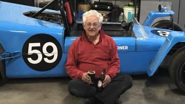 Peter Turner died while testing out his friend's vintage Holden near Wangaratta.