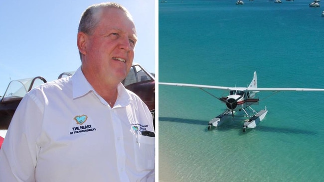 Whitsunday Airport Group owner Ross Armstrong has taken over Air Whitsunday and hopes to restore its former glory.