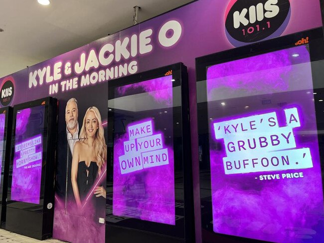 Kyle and Jackie have been leaning into their controversial brand as part of the show’s marketing in Melbourne.