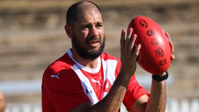 Paddy Ryder is using North Adelaide as a pre-season training base. Picture: Kurt Donsberg/North Adelaide Football Club