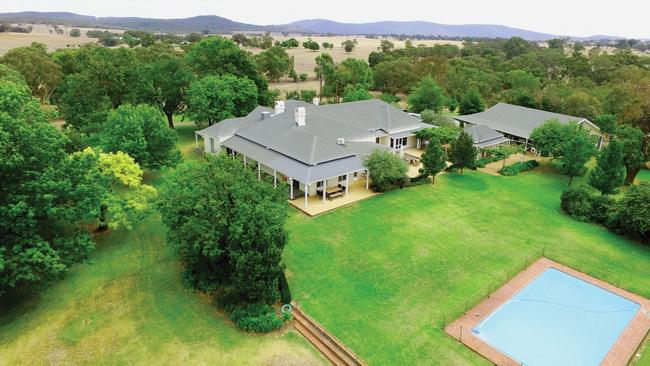Historic holding: Gilgal at Cootamundra features a historic homestead built about 1870.