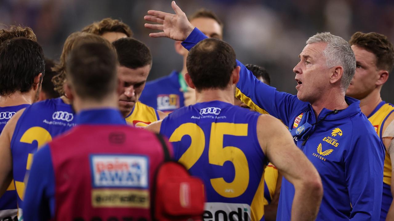 Is Adam Simpson the man to lead the Eagles’ rebuild? Picture: Getty Images