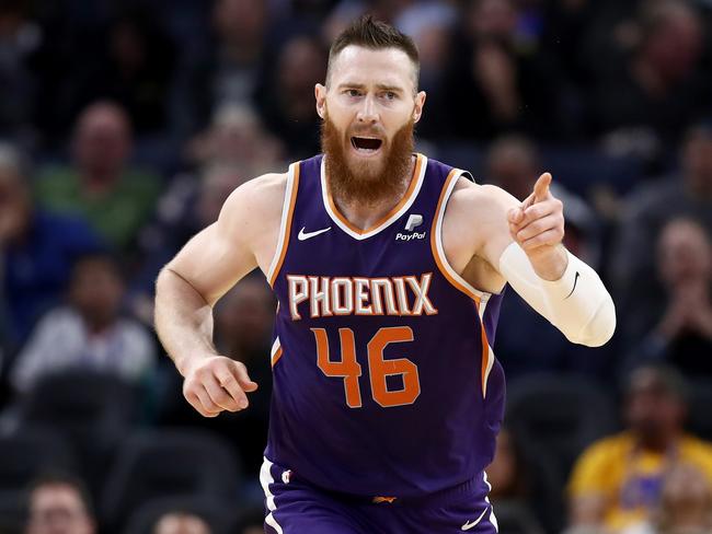 Aron Baynes made the move to Toronto in November.