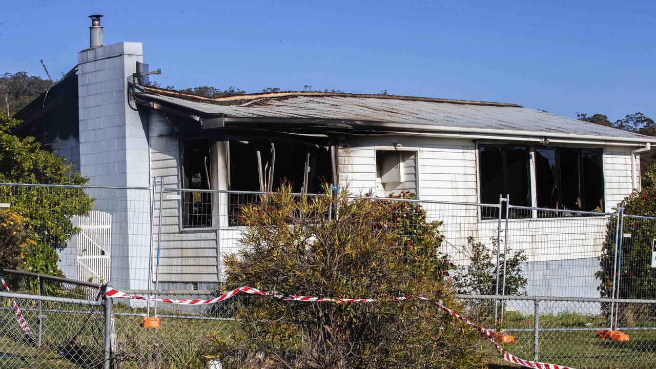 House fire Akora Street, Mornington. Picture: Chris Kidd