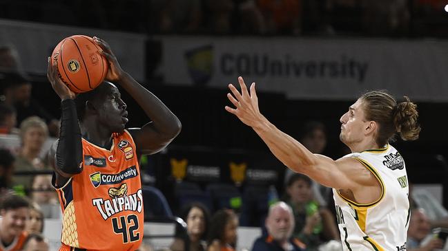 Bul Kuol will get the start against the 36ers with Machado injured. (Photo by Ian Hitchcock/Getty Images)