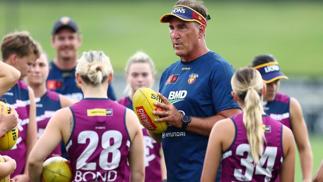 Brisbane coach Craig Starcevich says his team has deliberately become more versatile and unpredictable since its 2022 grand final loss to Melbourne. Picture: Chris Hyde / Getty Images