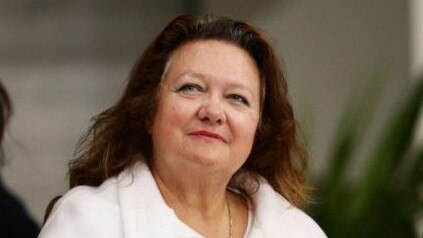 Gina Rinehart. Picture: Getty Images